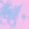 Ethereal Purple Space Scene