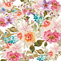 Flowers Abstract Petal Dance pattern 
