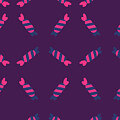 Trick or Treat Candy Halloween Digital Paper